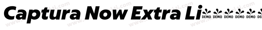 Captura Now Extra Li字体转换